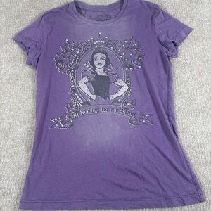 Purple Graphic Women's benton inspired Disney couture graphic tea by mighty fine